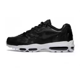 nike air max 96 chaussure pour homme et femme noir blanc